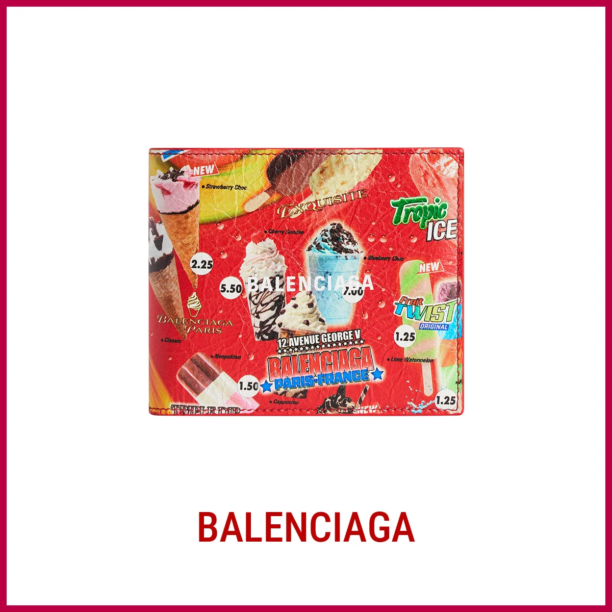 【バレンシアガ】の財布。モードな遊び心を手もとから感じて