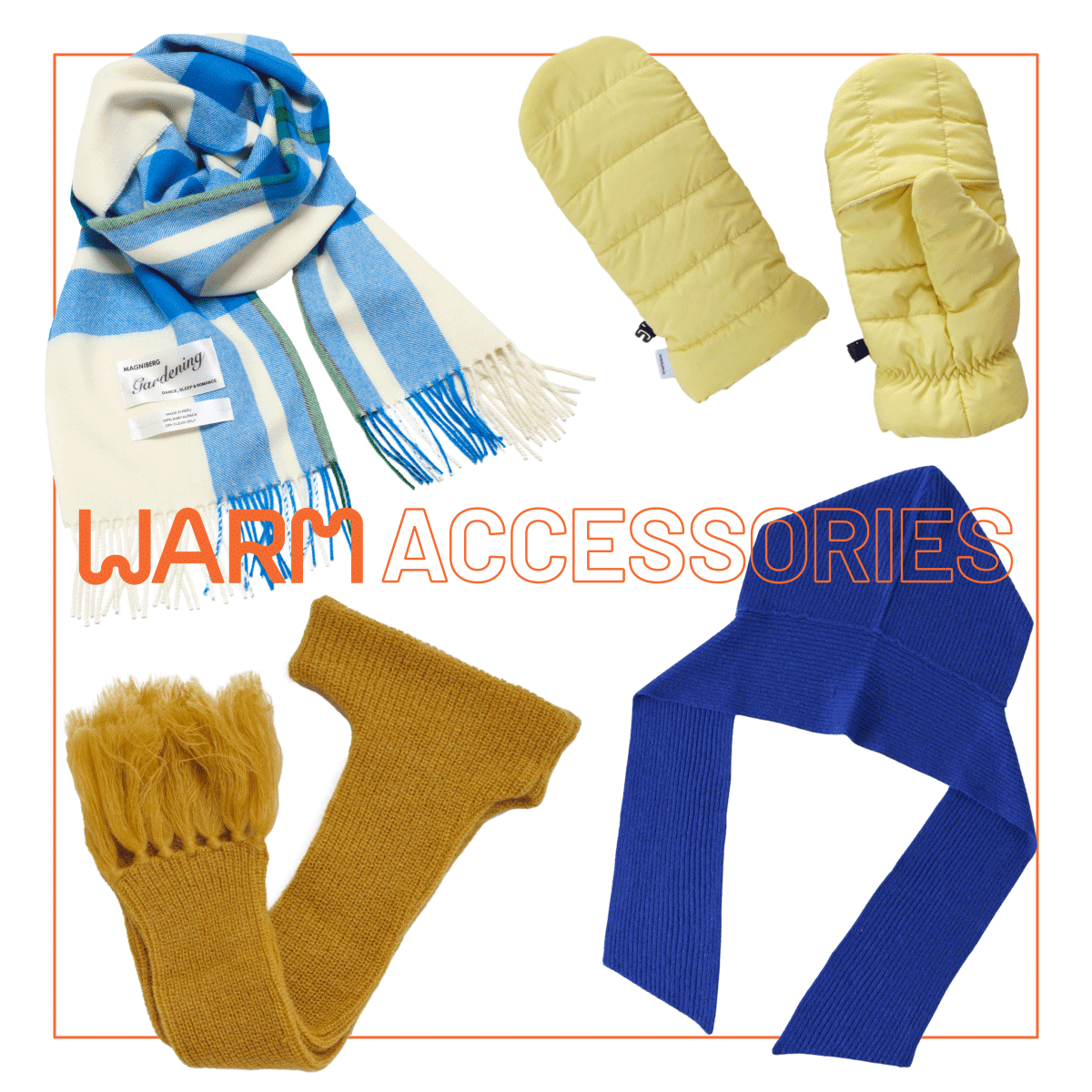 【真冬の防寒対策】寒さを凌ぐ、“あったか小物”。マフラー、帽子、手袋など、今こそ用意したい防寒アイテムをチェック