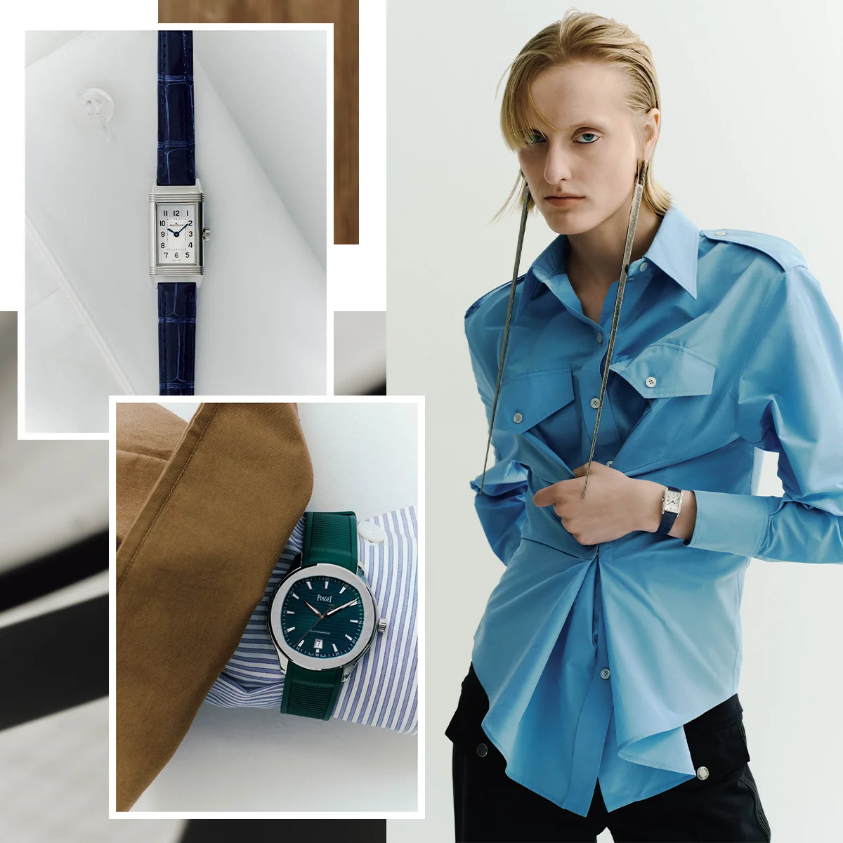【シャツ×時計】の最旬コーディネート８選。キャロリン・べセット＝ケネディがお手本！