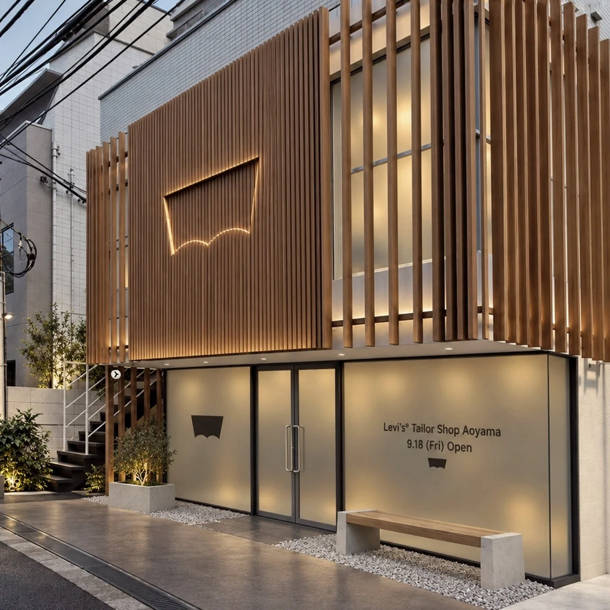 【リーバイス®】ブランド初の新業態「リーバイス® テーラー ショップ 青山」がオープン！ 長く愛用できる特別な一本と出合う新たな拠点