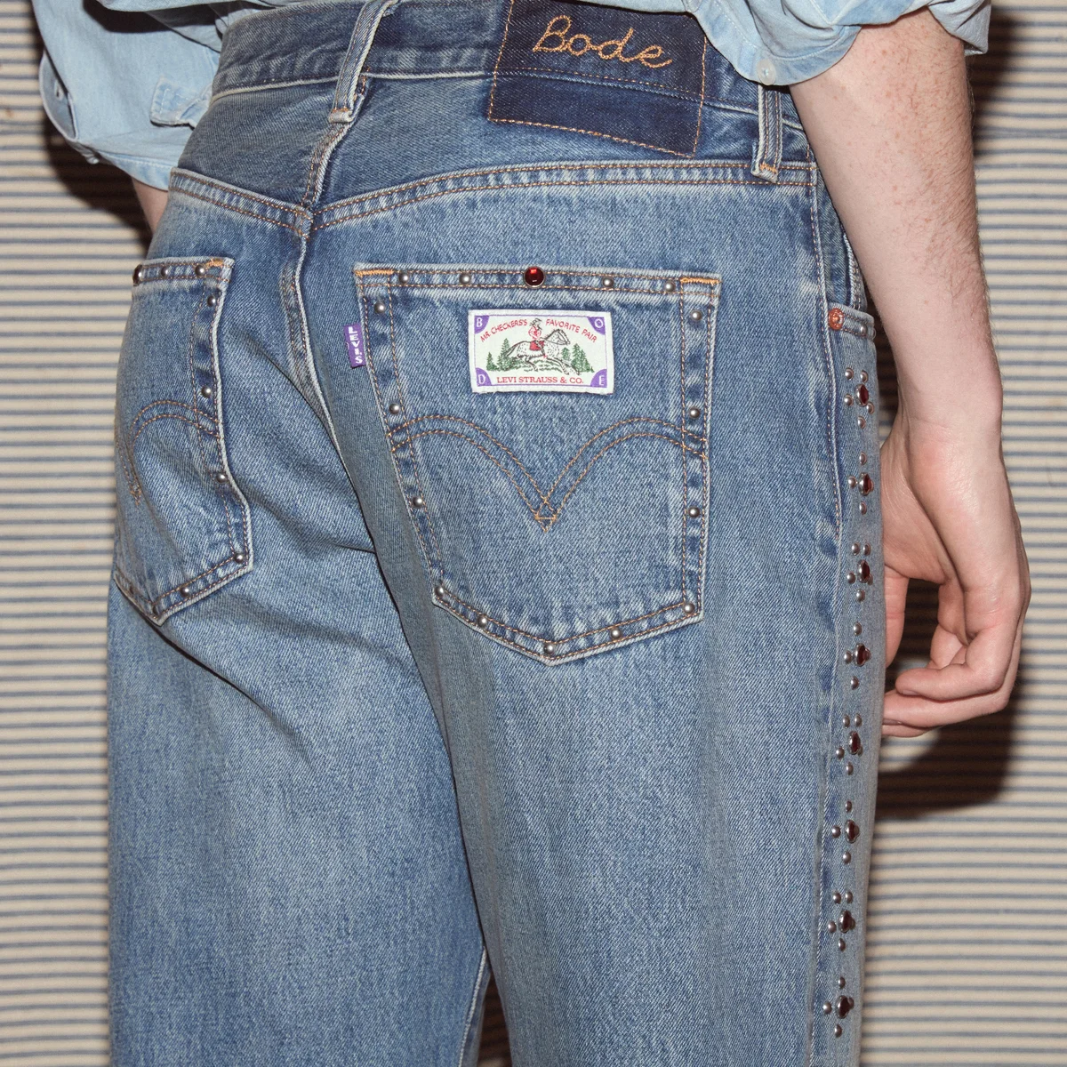 【リーバイス®×ボーディ】限定コラボジーンズ「バレルレーサー ジーンズ」が登場。幼少期の記憶から着想したデザイン