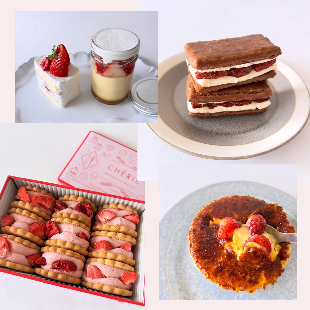 【いちごのスイーツ】今食べたい！ 注目パティシエの生ケーキ＆お取り寄せ焼き菓子を厳選【＃SPURおやつ部トピックス】
