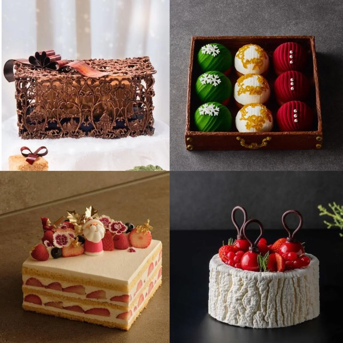 【2026年版予約スタート】ラグジュアリーホテルのクリスマスケーキが勢揃い！ 予約争奪戦は必至