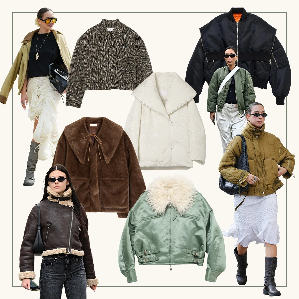 【2025年秋冬ショート丈アウター】ジャケット、ダウン、ブルゾンなど。この冬買うべき万能アウター20選