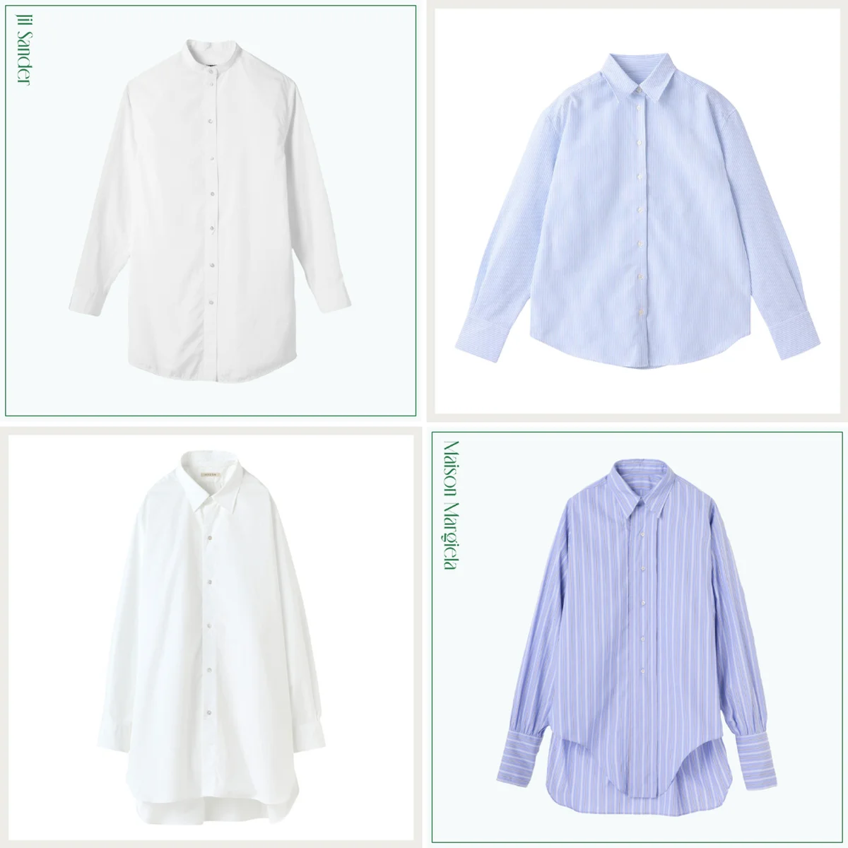 【名品シャツ完全版】長く愛用できる人気ブランドの名品シャツ14選【オーラリー】【ロエベ】【セリーヌ】etc.