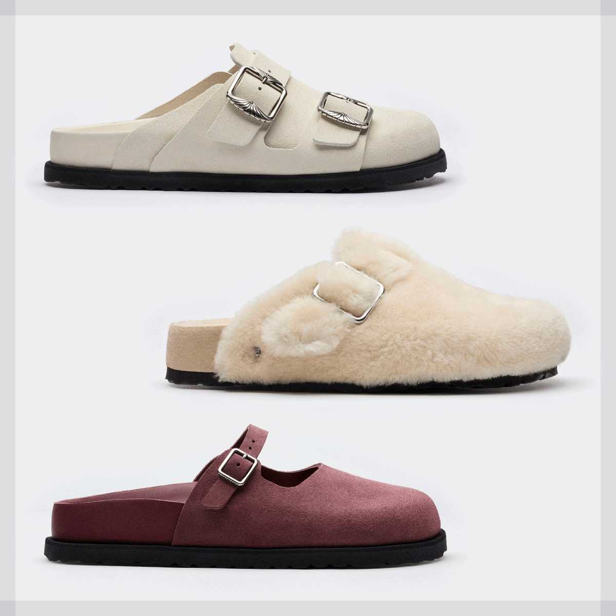 【ビルケンシュトック】定番のスエードから暖かいシアリングまで！ 冬の足もとを印象づける最新シューズ５選