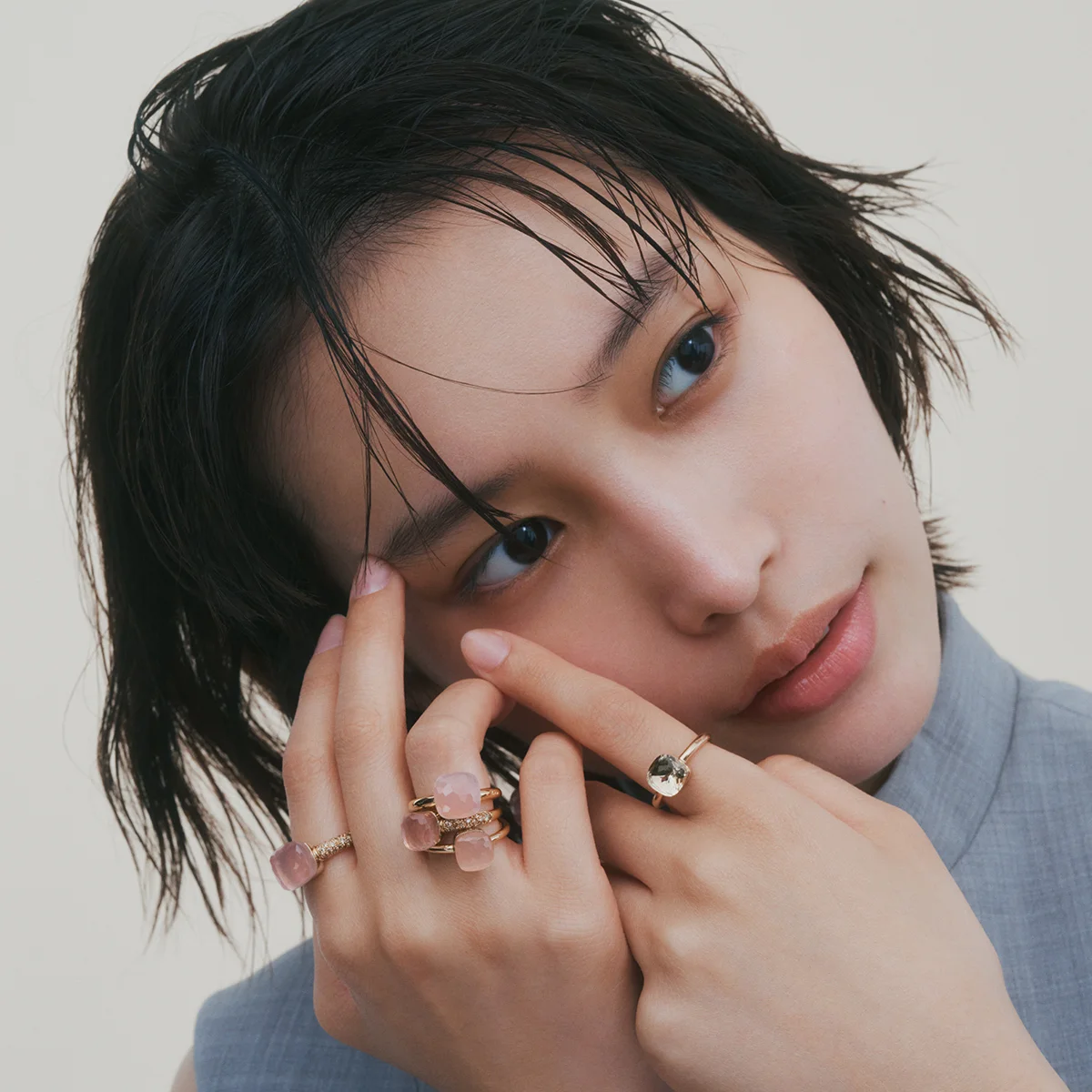 南沙良が出合う、ポメラート「ヌード」新作