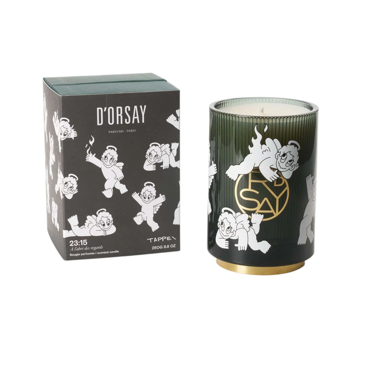 香りの名作がアートに進化。【D’ORSAY×TAPPEI】コラボキャンドル2種が解禁