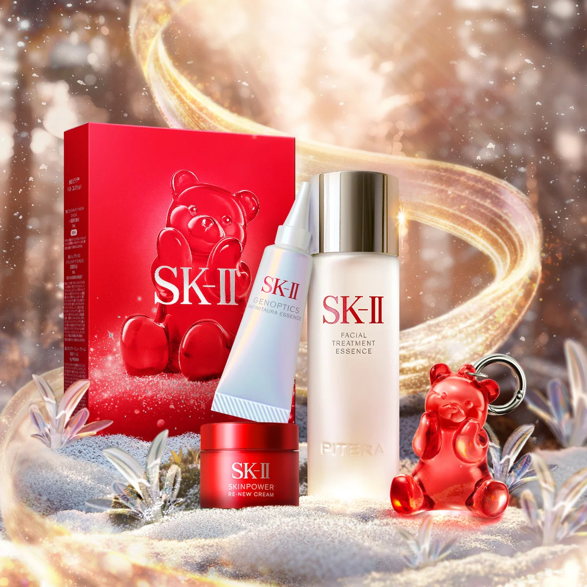 【SK-II】“ぴてくま”と、クリアな素肌を目指して。ホリデー限定コフレが登場
