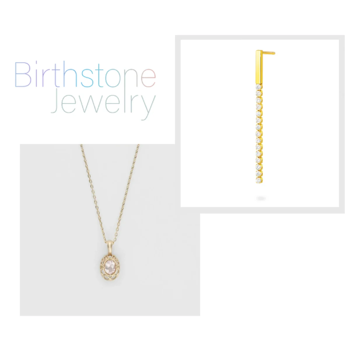 【4月の誕生石】はダイヤモンド、モルガナイト。幸運をもたらすお守りのような誕生石ジュエリー