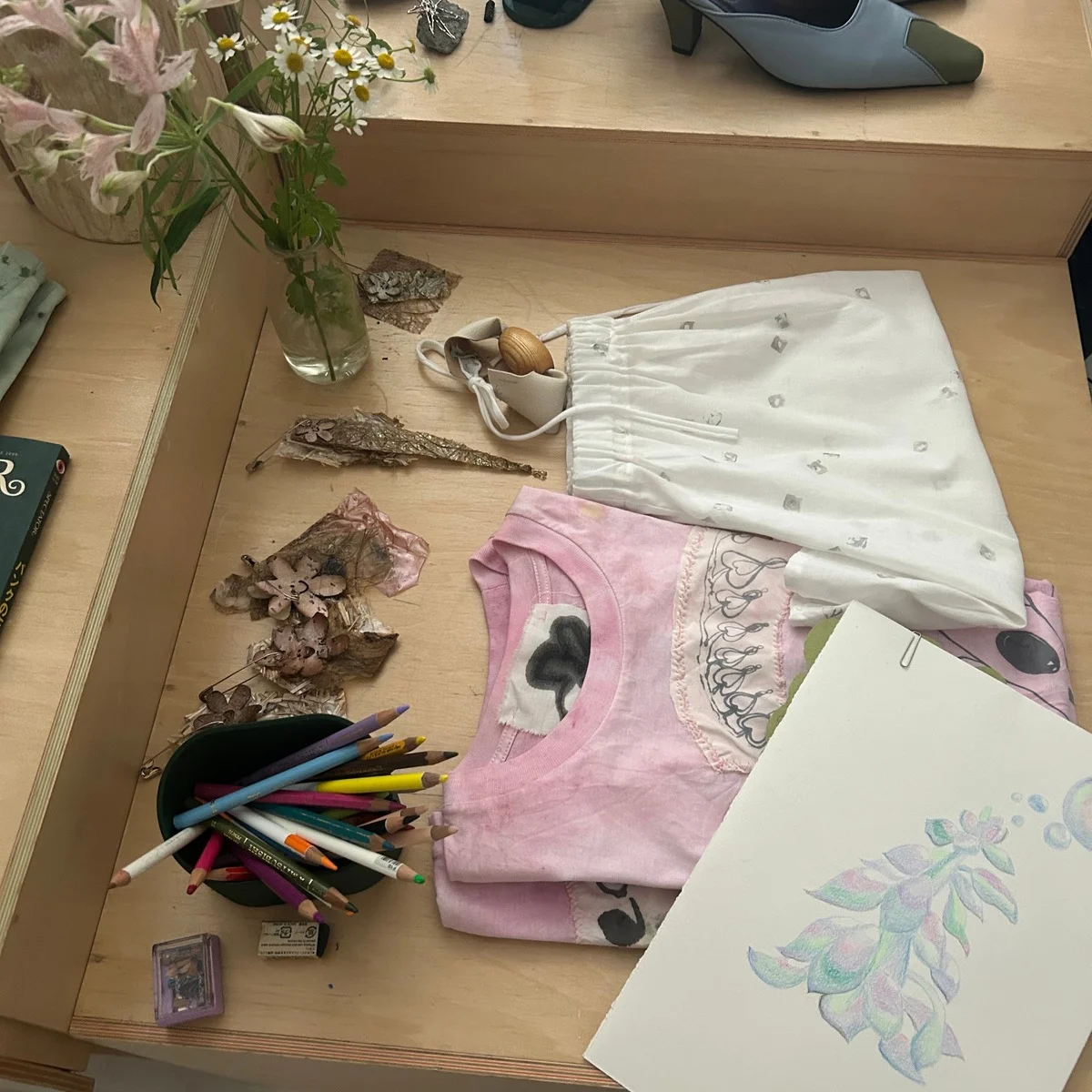 洋服店でアートのレッスン？【エマ・ギャスパー】の植物ドローイングに行ってきた！