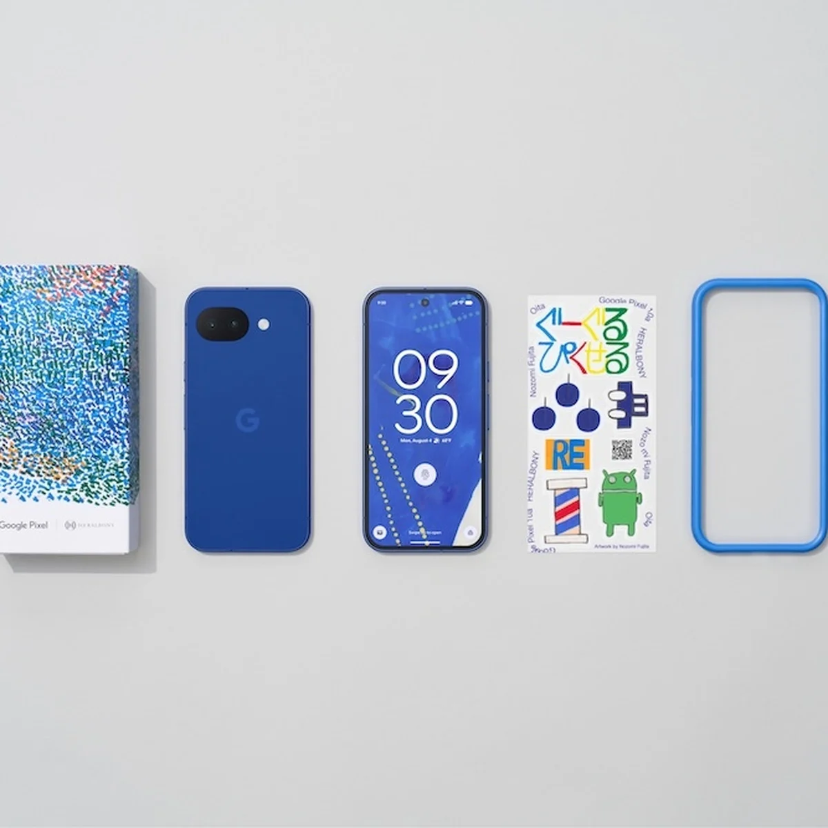 ヘラルボニーとGoogleがコラボを実現。Google Pixel 10a日本限定コラボモデル「Isai Blue」誕生