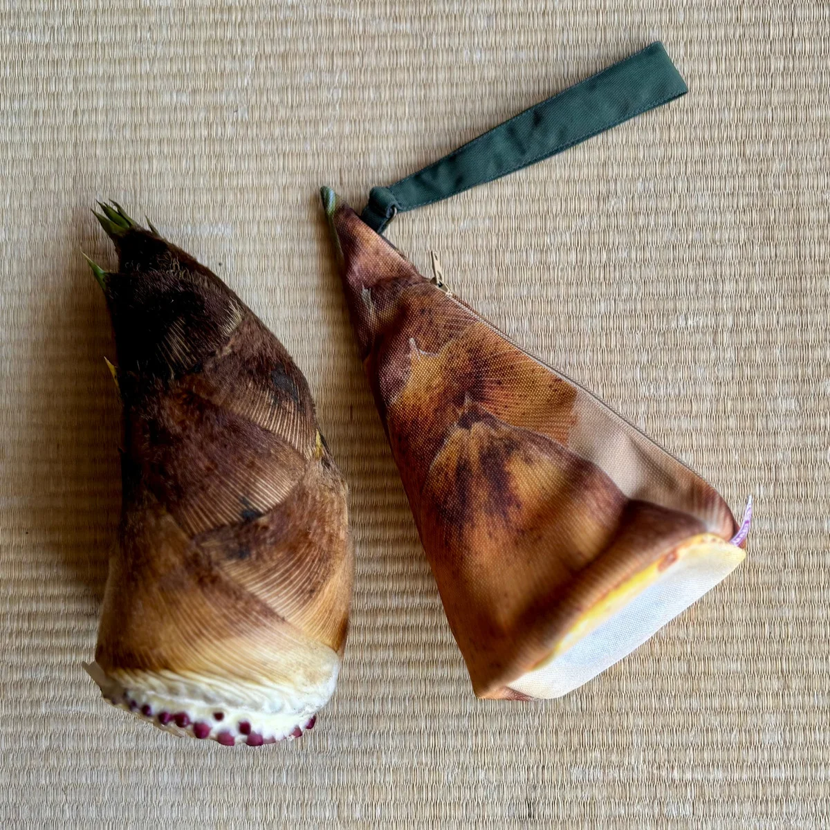 【台湾旅行みやげ】台北市立美術館で出合ったタケノコポーチが旬です⁉︎