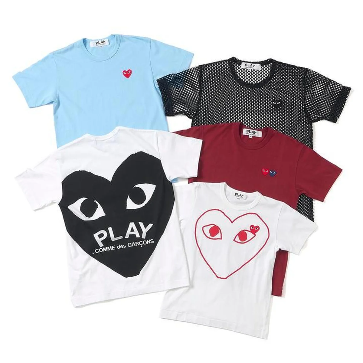 【プレイ・コム デ ギャルソン】手抜きに見せない！ 主役級「Tシャツ」5枚をエディターが本気で厳選レビュー