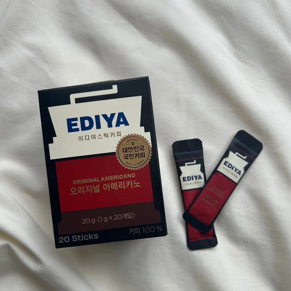 韓国ドラマのあのドリンクを手軽に楽しめる【EDIYA COFFEE(イディヤコーヒー)】のインスタントアメリカーノ