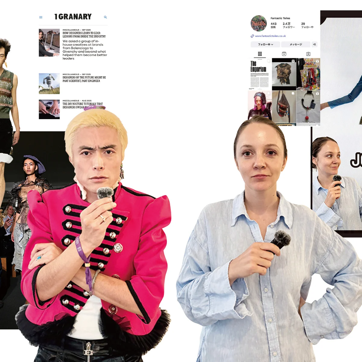 才能あふれる新人デザイナーをマスイユウとオリヤ・クリシュチュクが熱く語る！