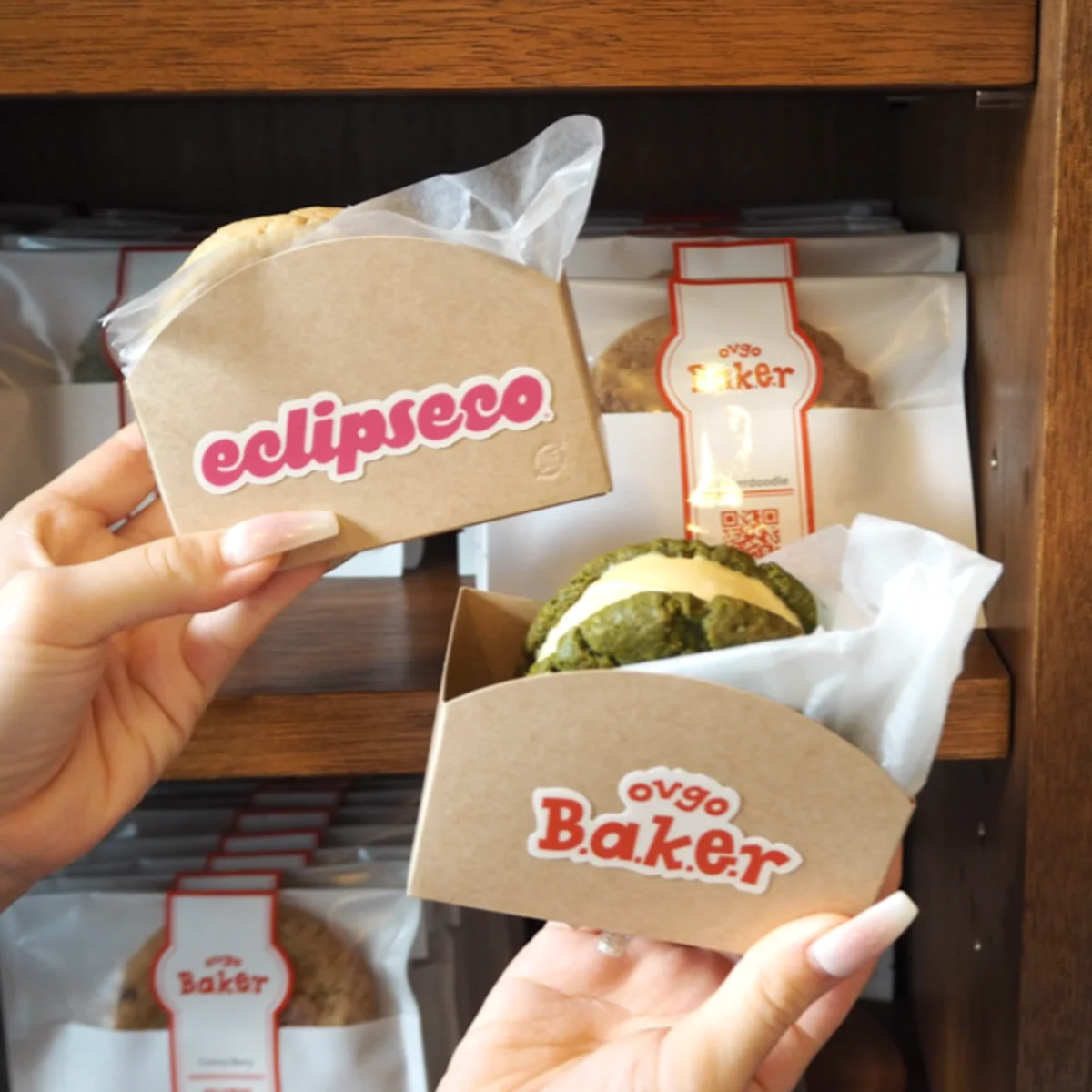 【ovgo Baker（オブゴベイカー）×eclipseco（エクリプスコ）】100%プラントベースのクッキーアイスサンドを期間限定発売