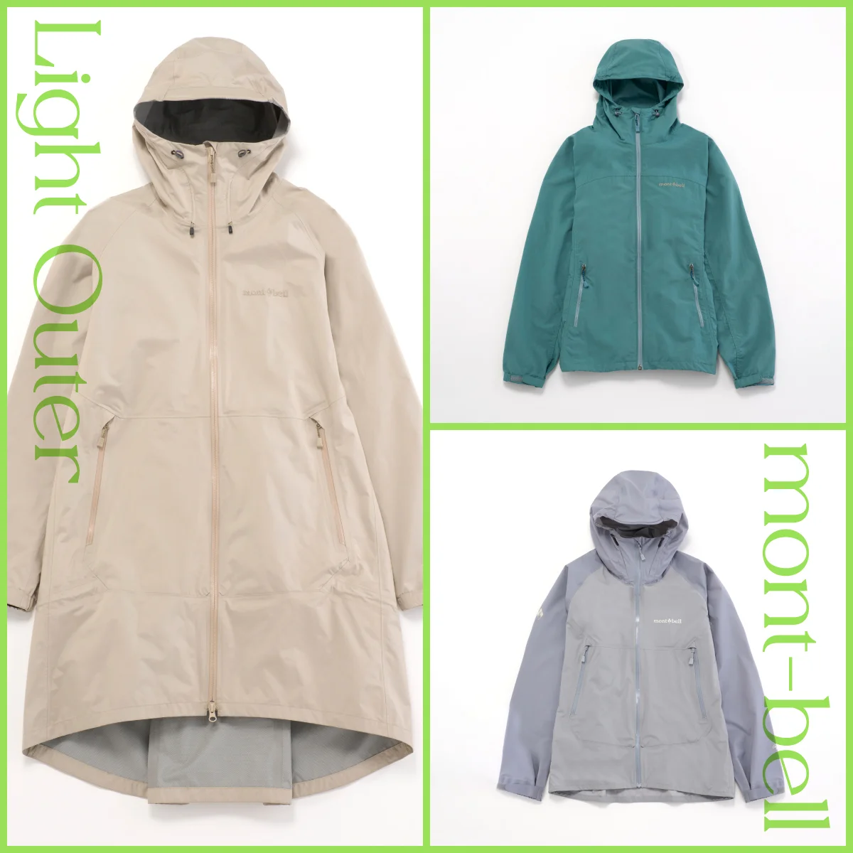 【モンベル】の春アウターはどれが使える？ 撥水・UVカット・ポケッタブルなど、機能派アウターを厳選！