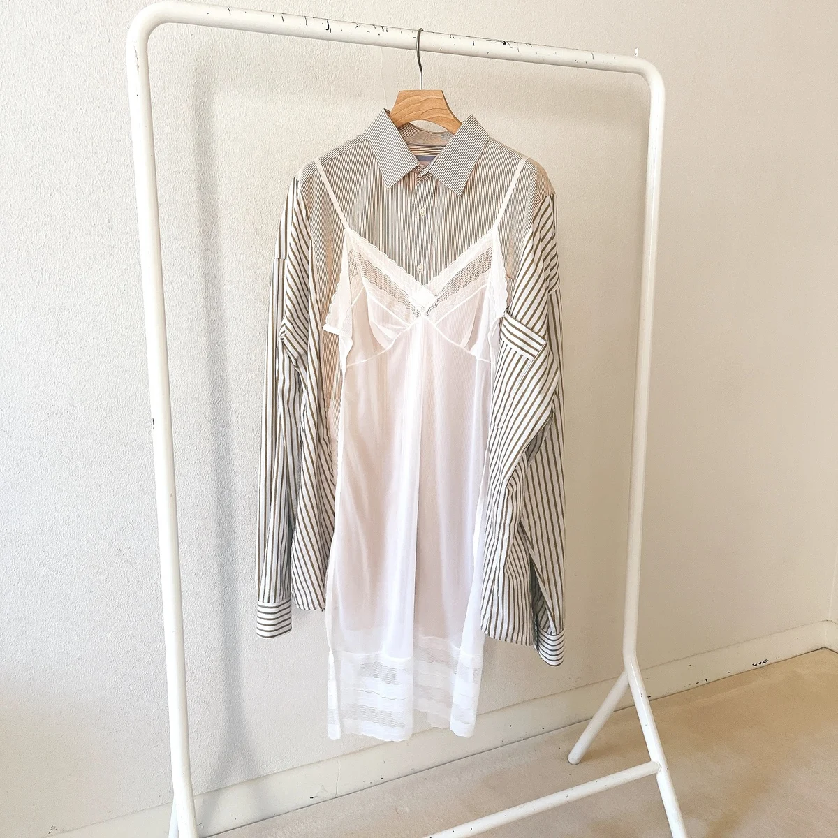 【lessico familiare】のシャツドレスをときめき買い