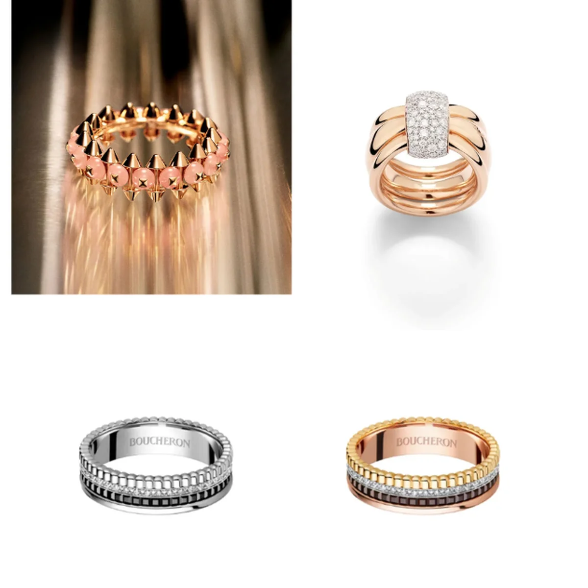 人気ブランドの新作リング3選！ 春の装いに新鮮なきらめきを。【カルティエ】【ポメラート】【ブシュロン】