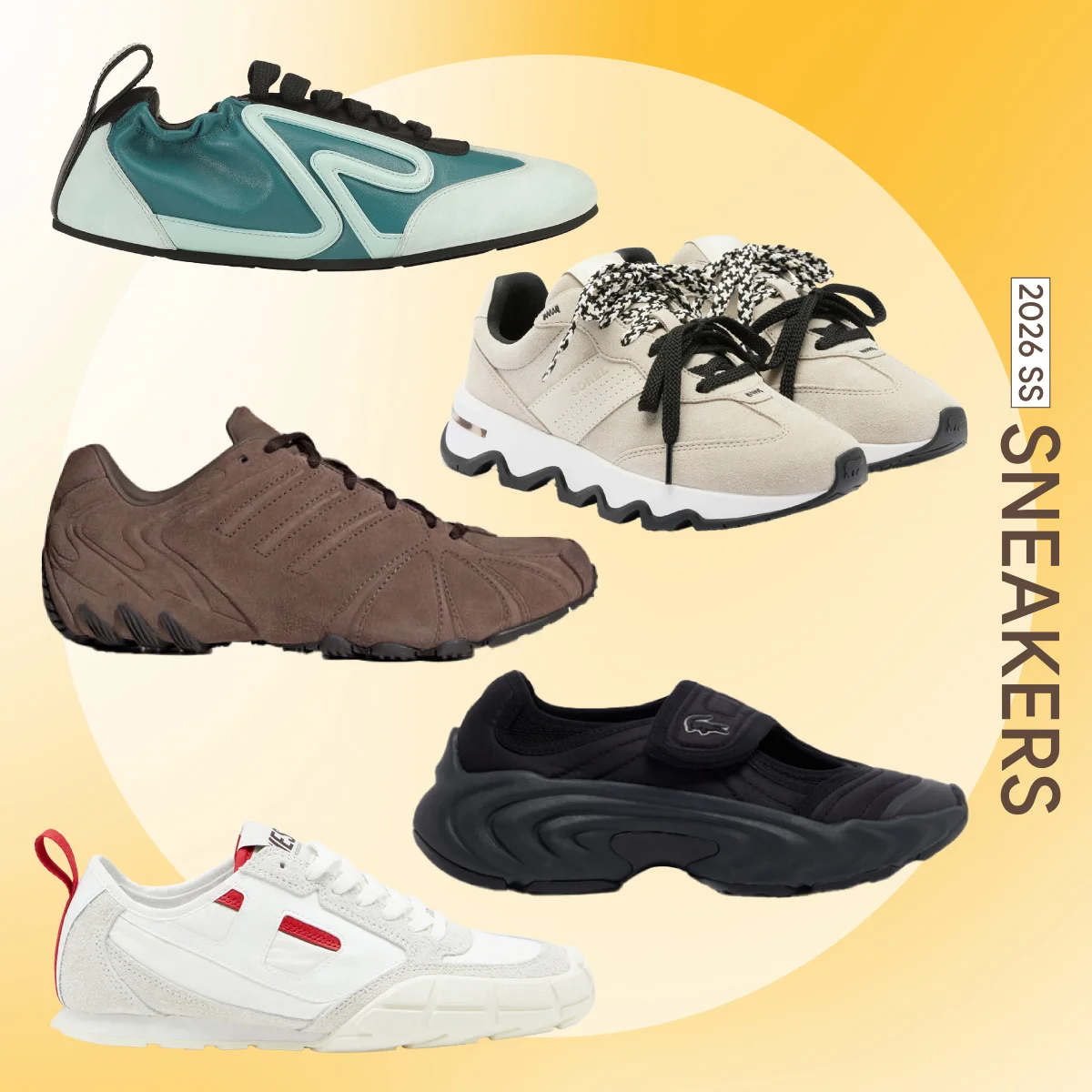 この春、旬の【スニーカー】は？ 足もとを軽やかにアップデートするおすすめモデル5選