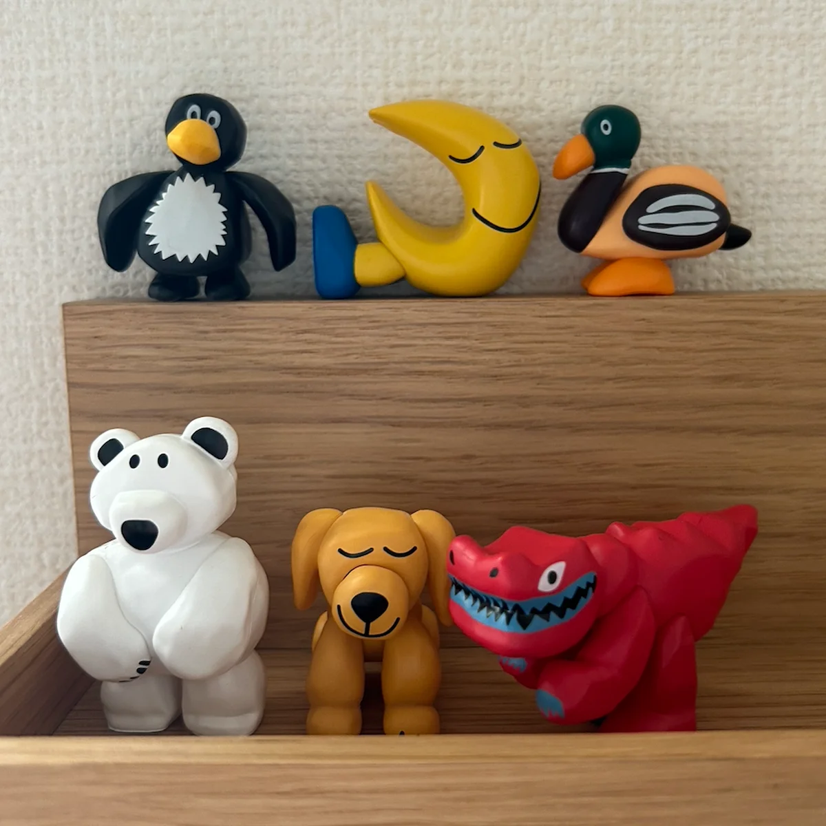 待望の第二弾【DAISUKE KONDO】さんのカプセルトイを、【無印良品】の家具トレーに飾ってみた！ #深夜のこっそり話 #2314
