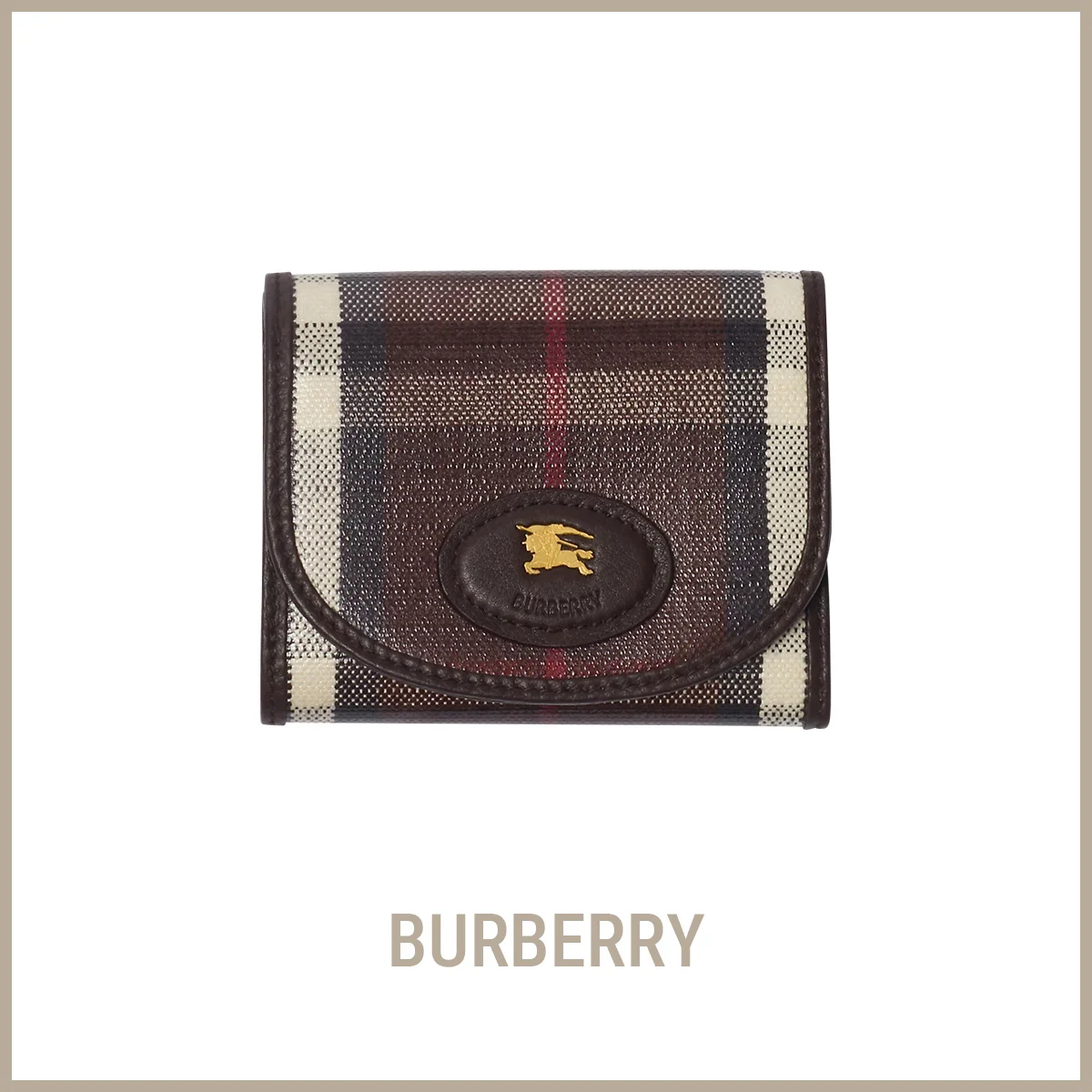 【バーバリー】の財布。耐久性を加味したチェック柄ウォレットは、ホリデーギフトにも！