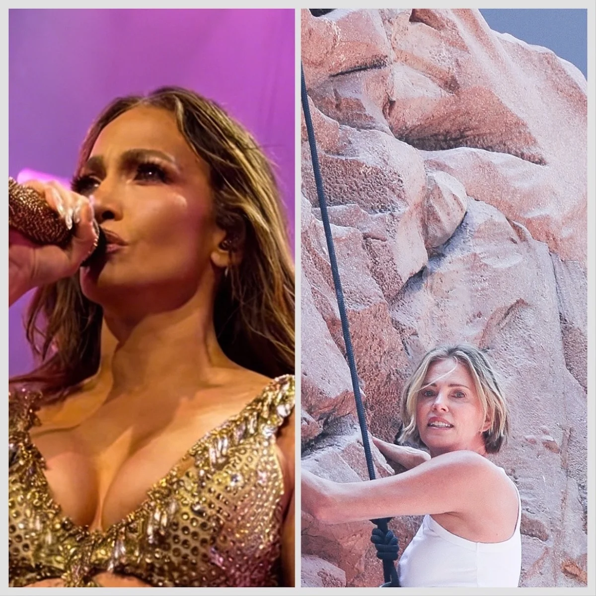 ジェニファー・ロペス56歳、衝撃のシックスパックに視線集中！  シャーリーズ・セロン50歳がロッククライミングで披露した驚異の身体能力も話題に