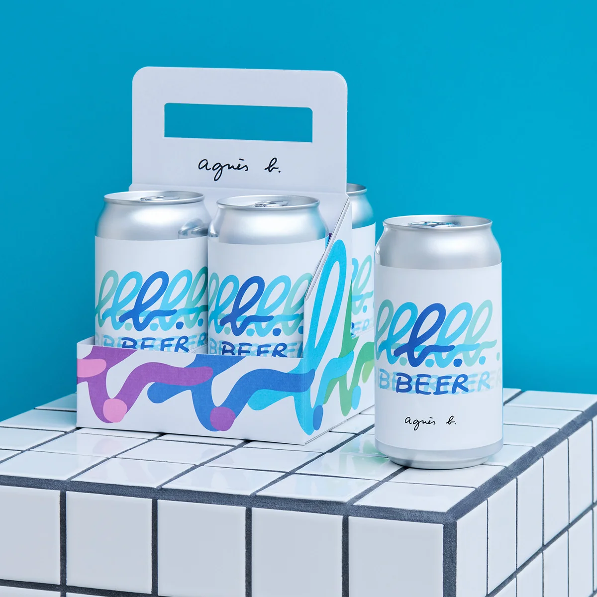 【アニエスベー】より、クラフトビール「b. BEER」の第二弾が登場！ ドラフトビールが飲めるイベントも開催