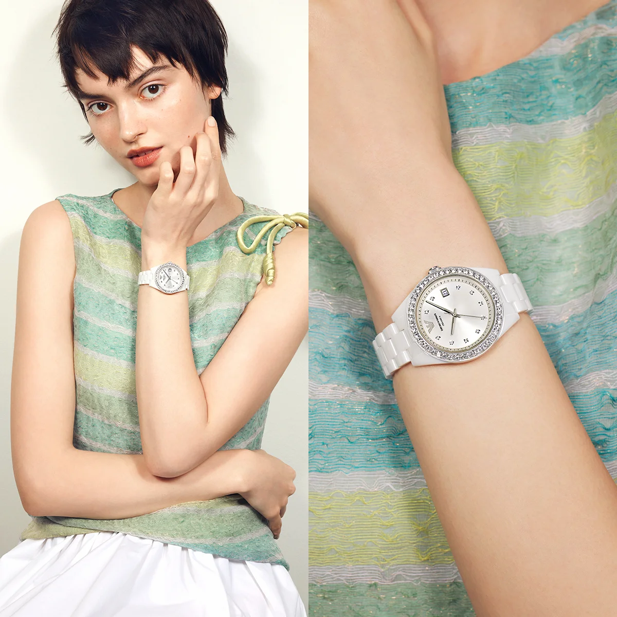 美しく時を刻むエンポリオ アルマーニの腕時計をチェック！