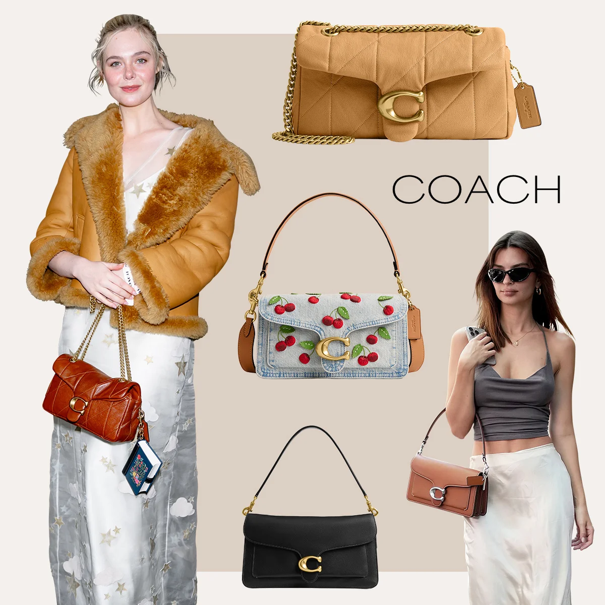 【COACH】のアイコンバッグ「Tabby」が愛される理由とは？ 2026年春夏新作＆セレブ着用スナップで魅力を解説！