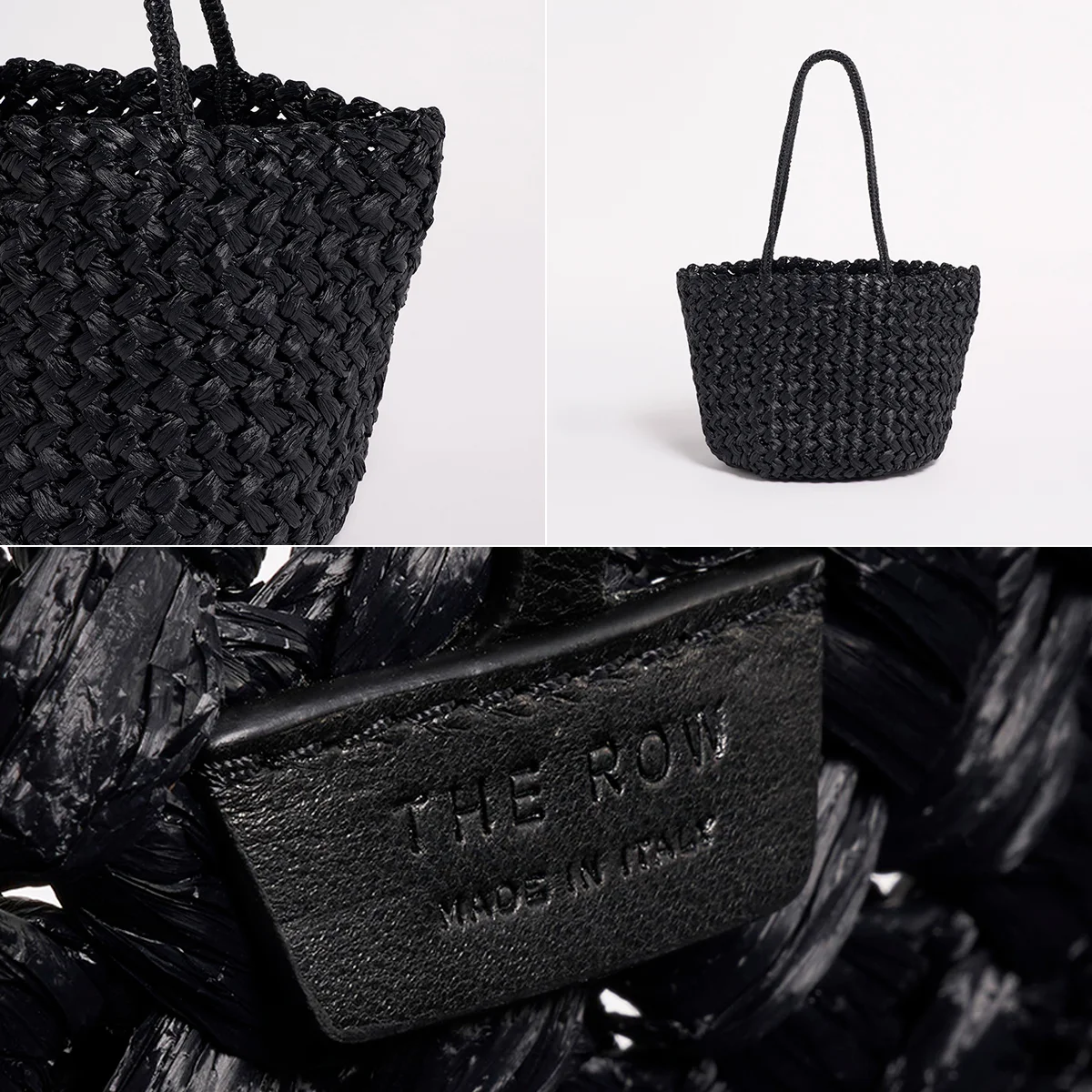 ミニマル派の最適解！ 大人が持つべき【ザ・ロウ】の“黒かごバッグ”