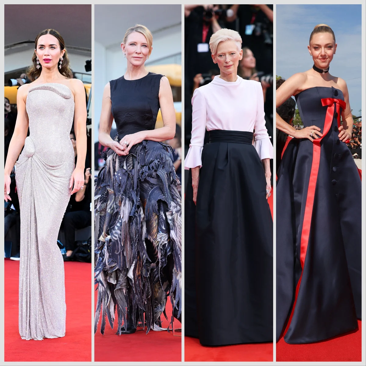 【第82回ベネチア国際映画祭】ジョルジオ アルマーニ プリヴェ、新生ディオール、メゾン マルジェラなど煌びやかなドレスでレッドカーペットを魅了！ 人気セレブのドレススタイル29