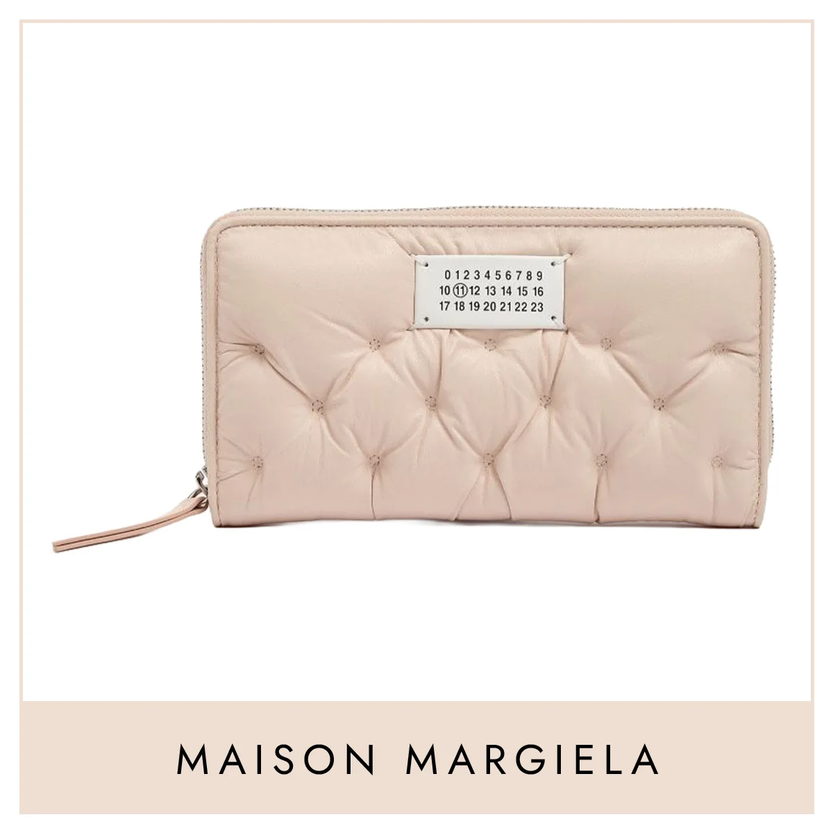 【メゾン マルジェラ】の財布。日本限定カラー！ 触れるたび、心が解ける「グラム スラム」エンブロイダリー ウォレット