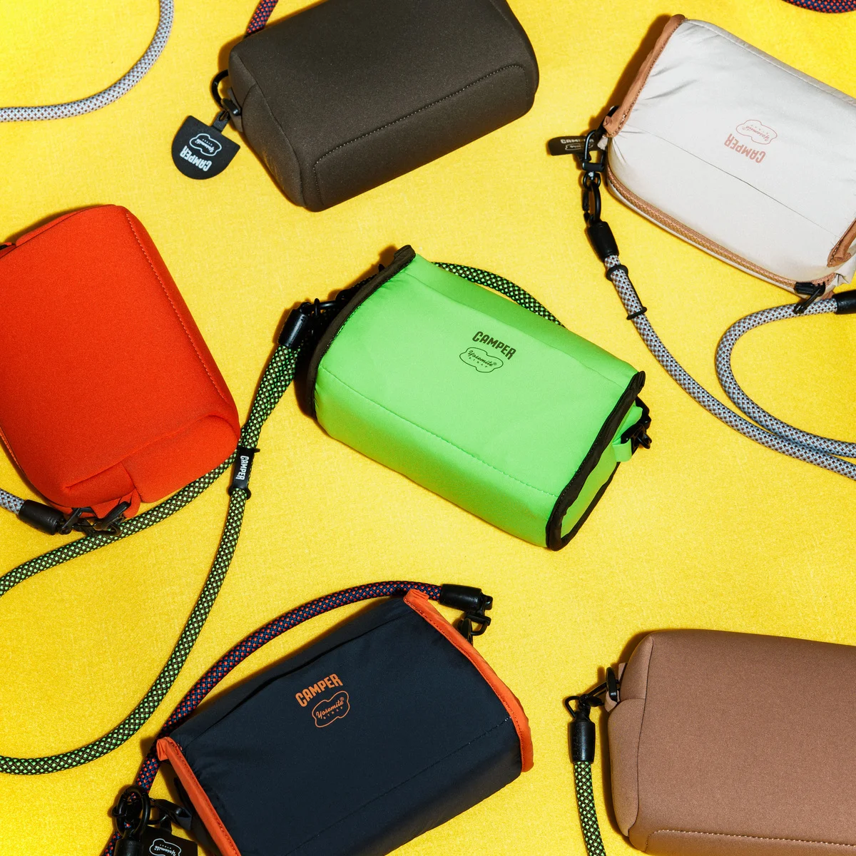 【カンペール】と【ヨセミテストラップ】が初コラボ！ ポーチとストラップのカラーが選べる「パルケ」が誕生