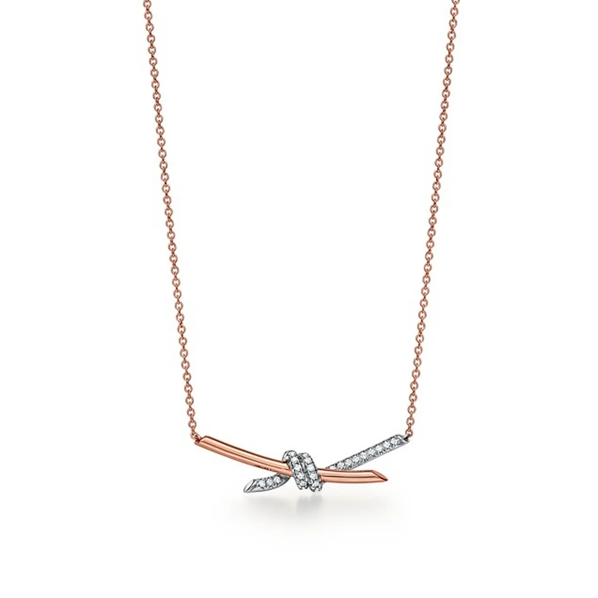 【ティファニー】からティファニー ノットの新作ペンダント、リング、ピアスが登場！ ティファニー 銀座にて先行発売