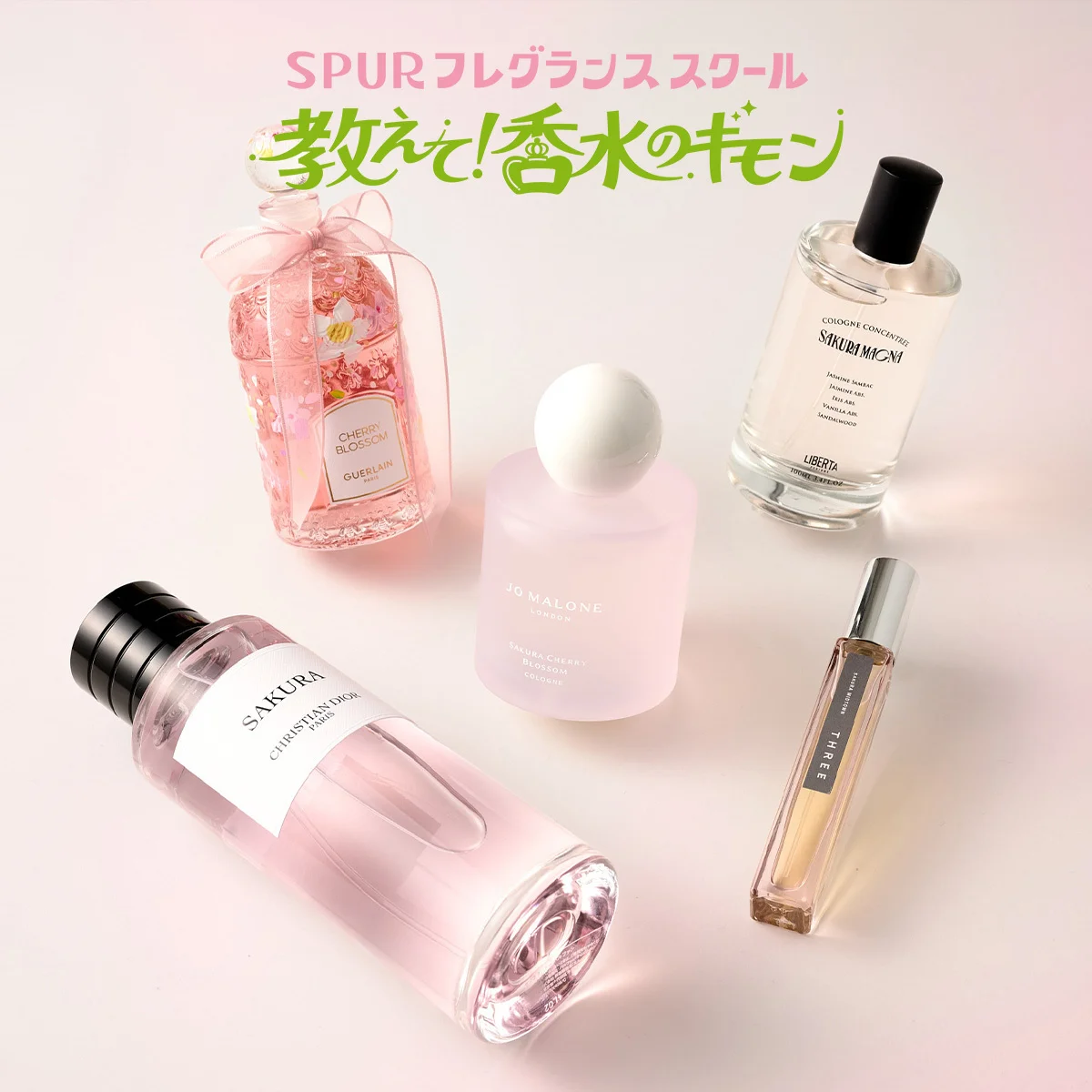 桜に香りはないって本当？　【DIOR】など、桜の香水がつくられる秘密