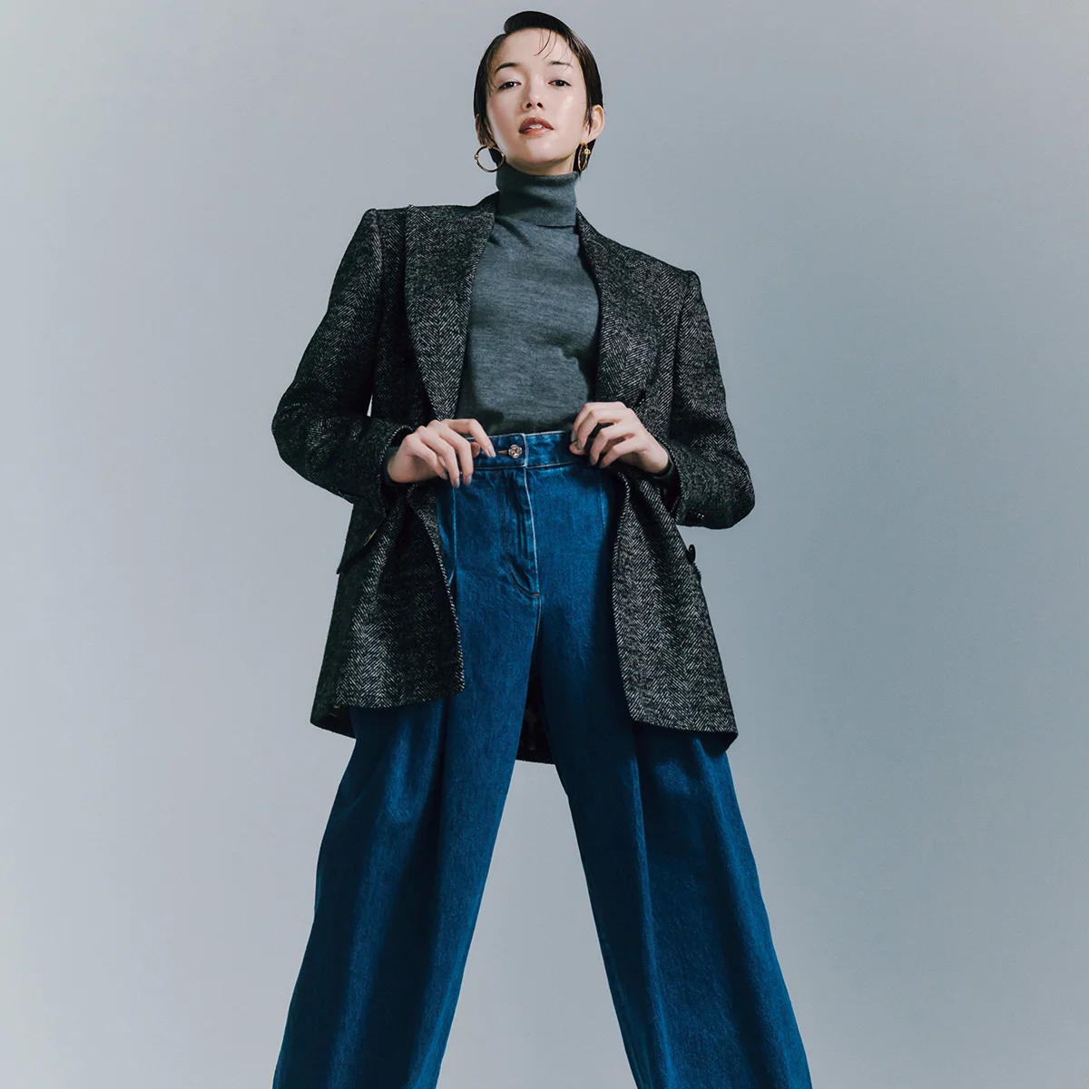 【佐藤栞里】手放せなくなりそうな優秀さ。ドルチェ&ガッバーナのワイドデニム