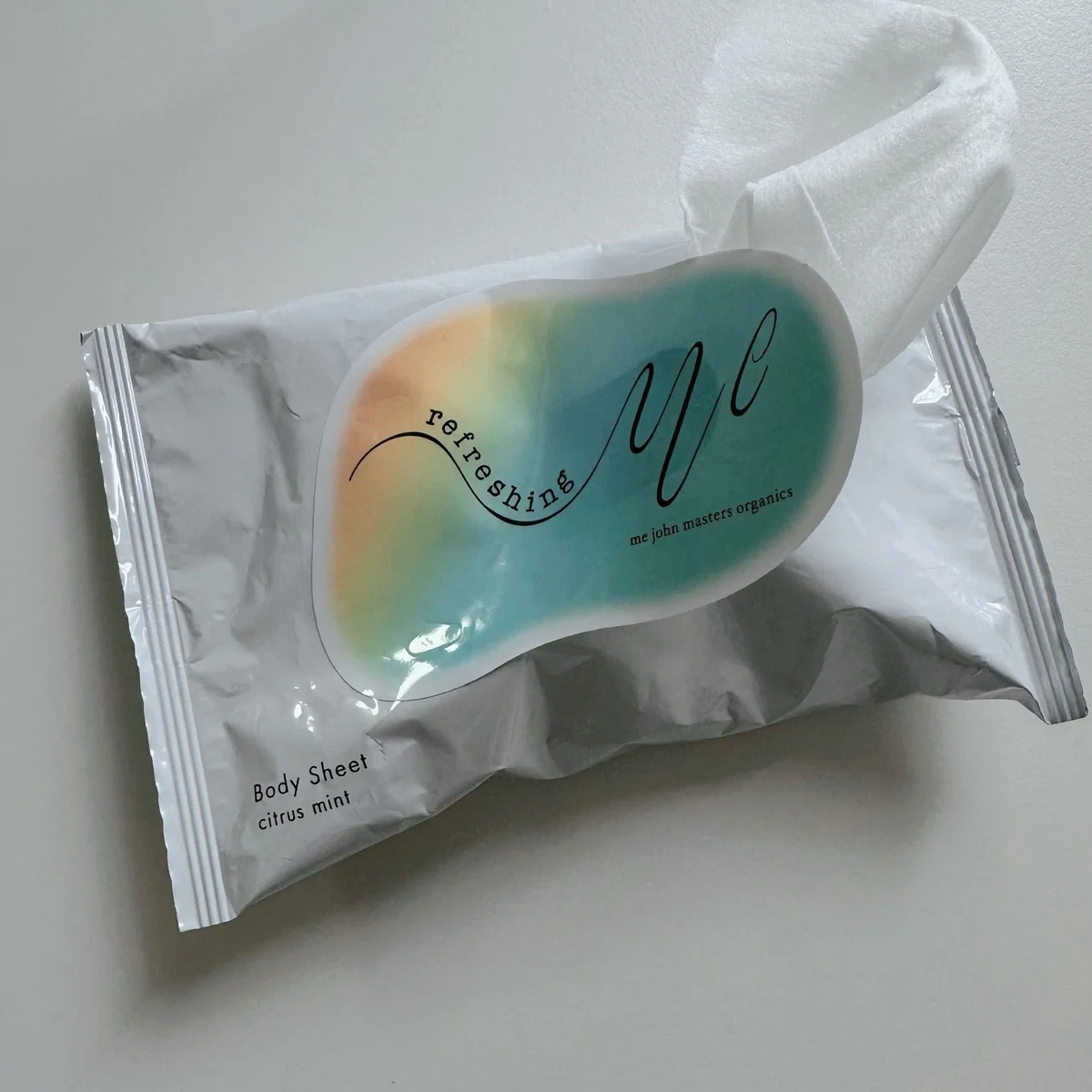汗&匂いケアに【 me john masters organics (ミー ジョンマスターオーガニック)】のおしゃれなボディシート