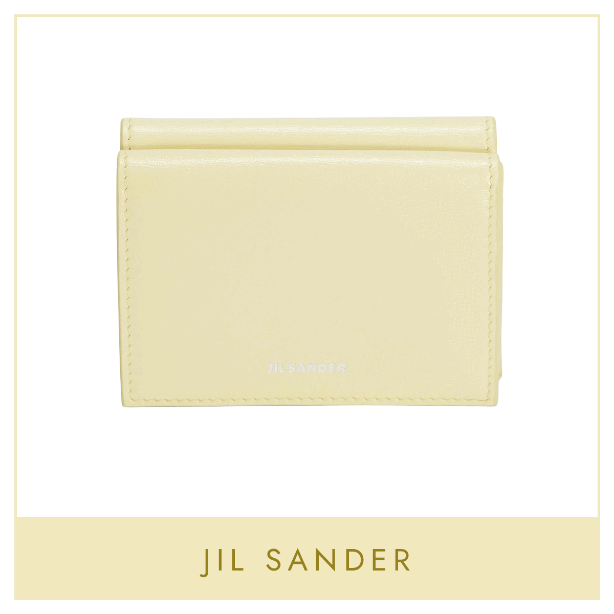 【ジル サンダー】の財布。やさしい色合いに心解ける、定番財布の新カラー
