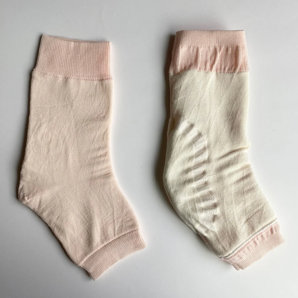 ガサガサ踵が見違える！ 身体の水分で保湿する靴下を5年愛用中です【足うら美人（おやすみサポーター）】