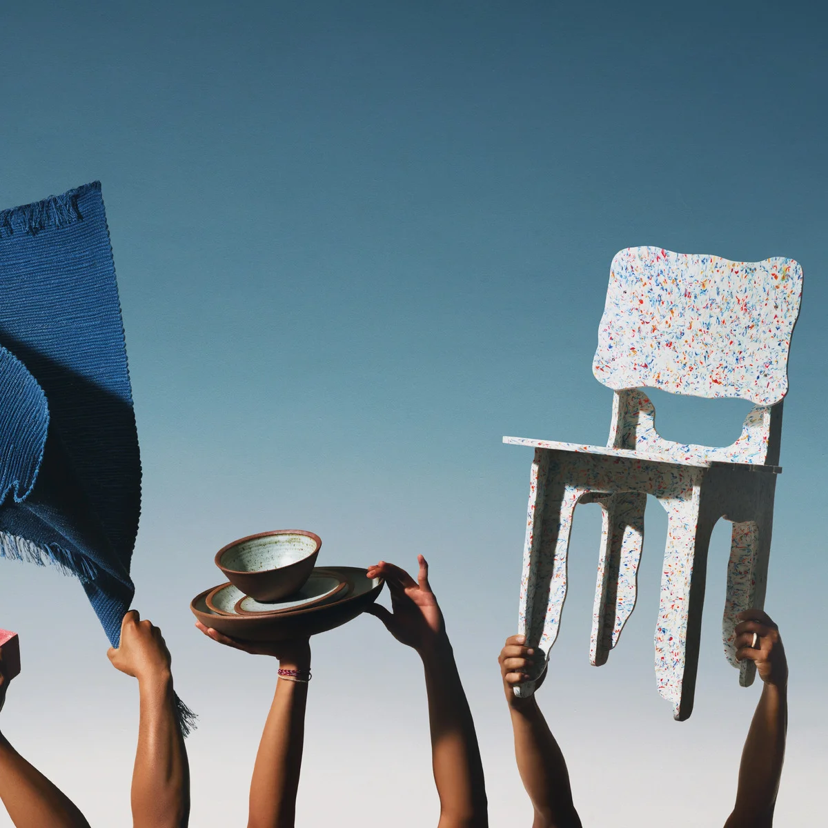 バリ島発の循環型ホームウェアから素材の未来を展望。WASTED by Potato Headのポップアップが開催中