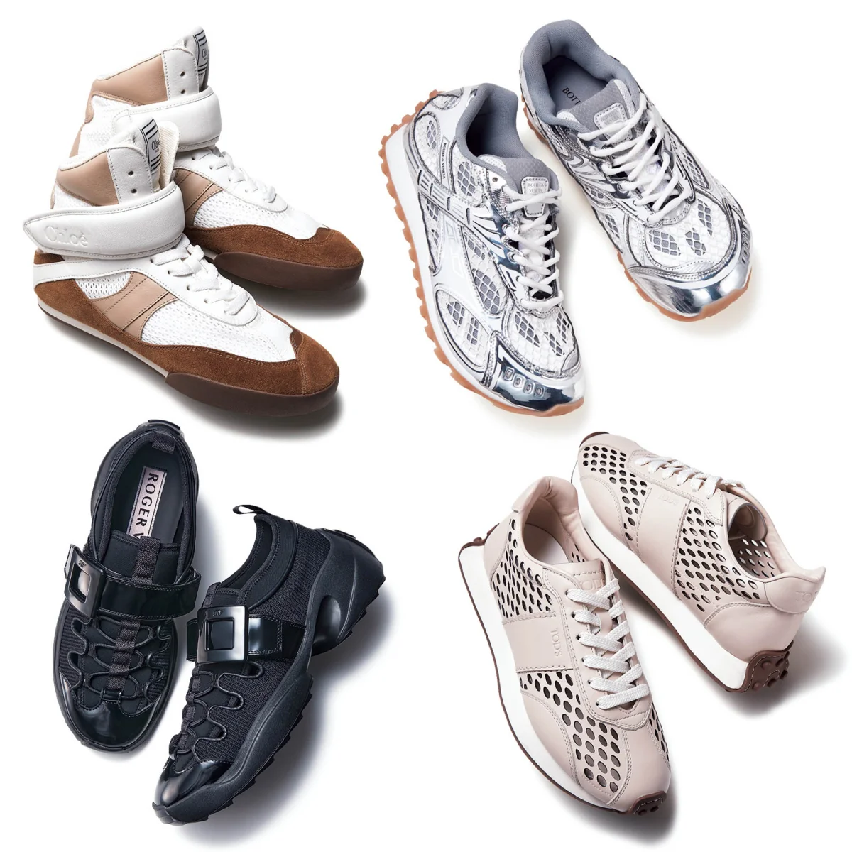 【メッシュスニーカー5選】涼しげなシューズが夏の味方。エルメス、ボッテガ・ヴェネタetc.
