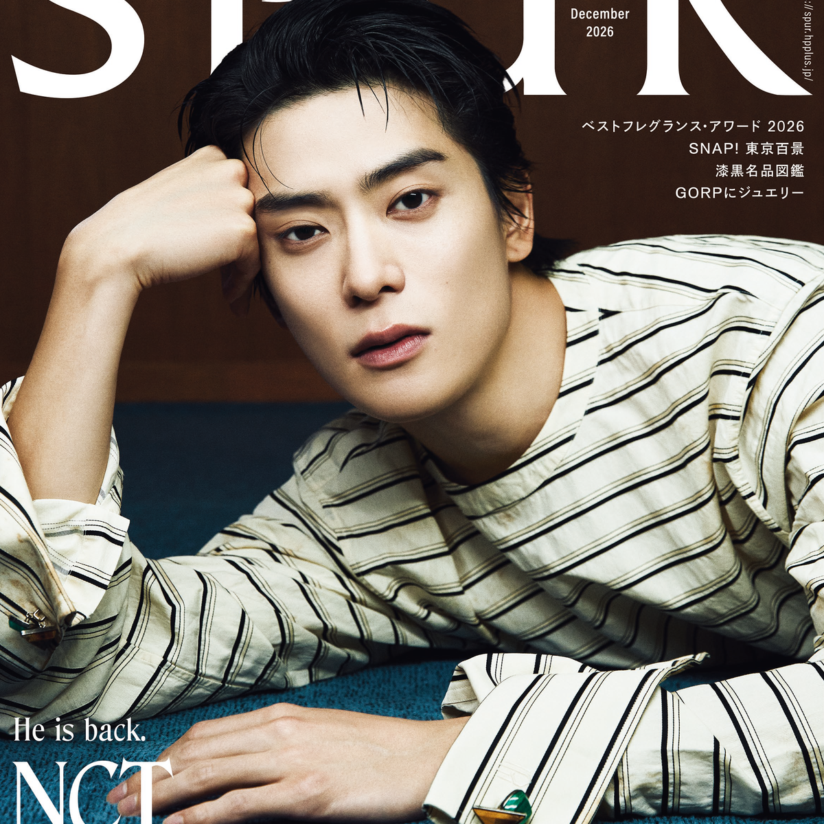 高貴なムードでこちらを見つめる【NCT ジェヒョンさん】がSPUR12月号(10月23日発売)のカバーに！　