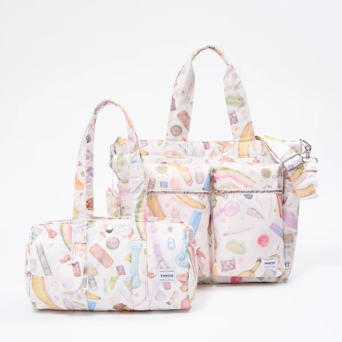 【ポーター】コラボバッグが発売！ オーレル・シュミットのカラフルなイラストで彩られたボストンやトートなど全4型が登場