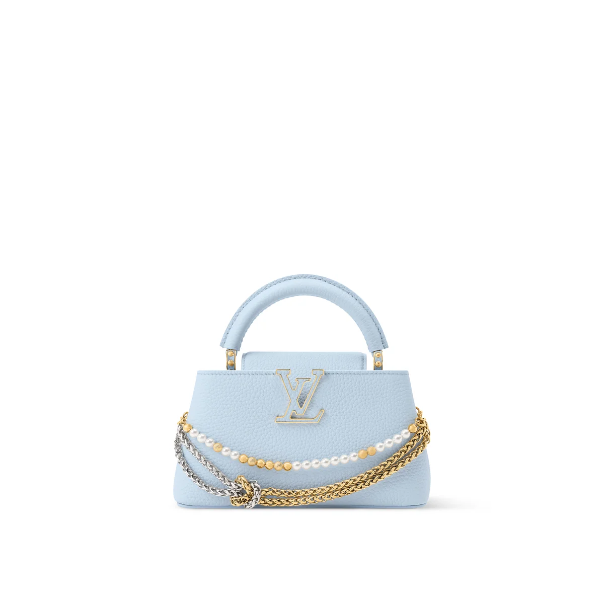【ルイ·ヴィトン】アイコンバッグ「カプシーヌ」の新作登場。装飾チェーンが際立つモダンエレガンス