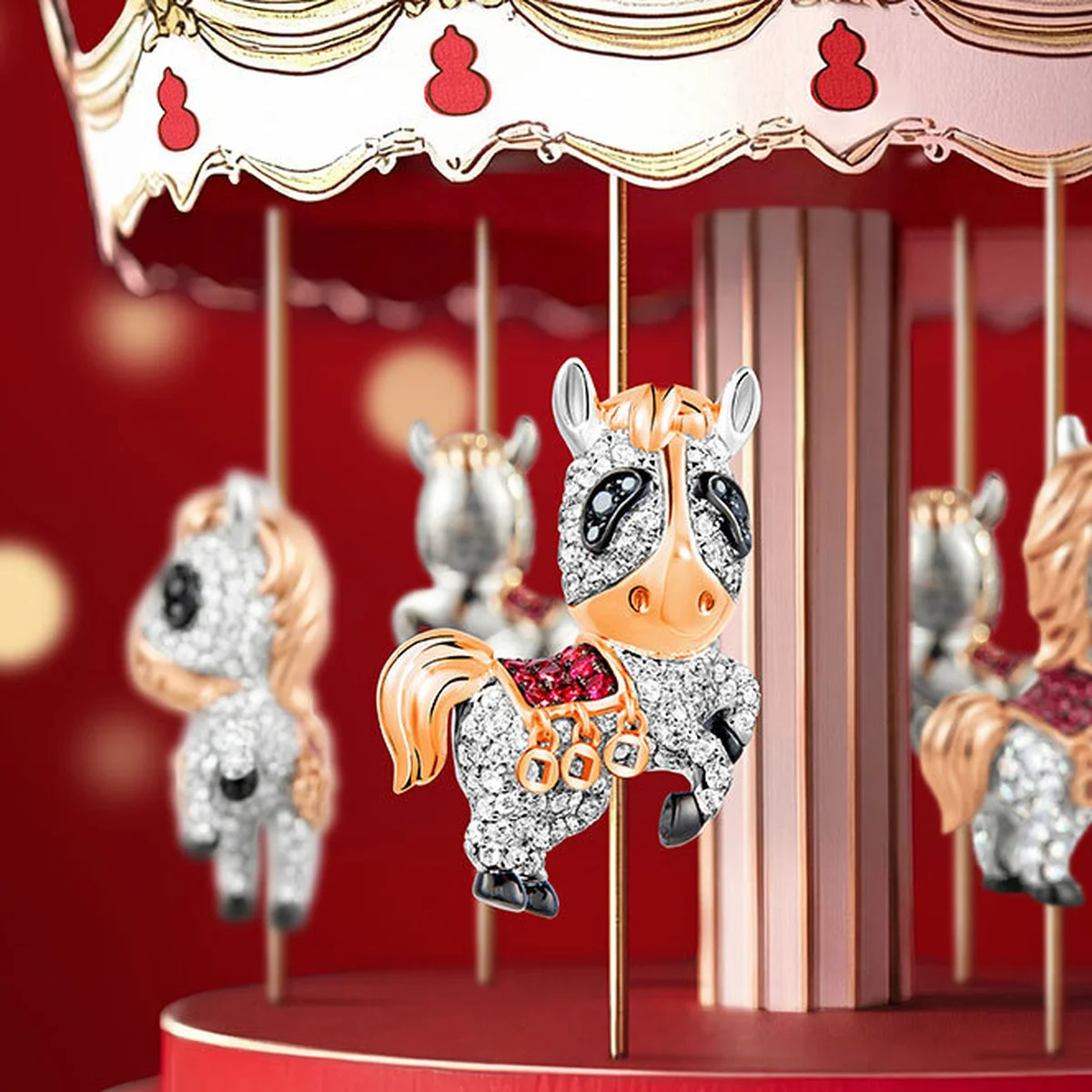 【キーリン】幸運を招く！ 午年を祝した新作ジュエリー「ホース ボボ」が登場