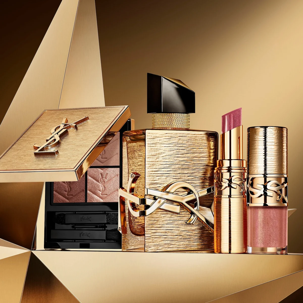 【イヴ・サンローラン】ホリデーはゴールド一色！ 「YSL ADORN IN GOLD」で祝祭の輝きをまとって