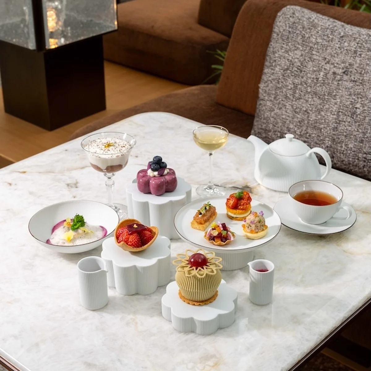 【パーク ハイアット 東京】のアフタヌーンティーがリニューアル！ フレッシュな美味しさを楽しめるコース仕立てに