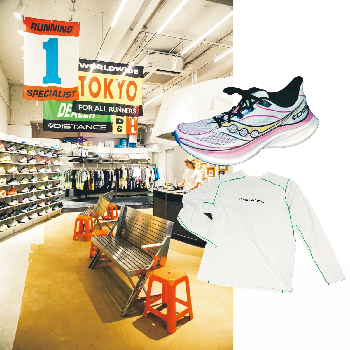 フランス発のランニングコンセプトストア。日本に初上陸した©DISTANCEってどんな店？